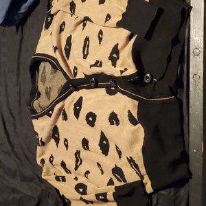 Ontwelfth cheetah print sweater